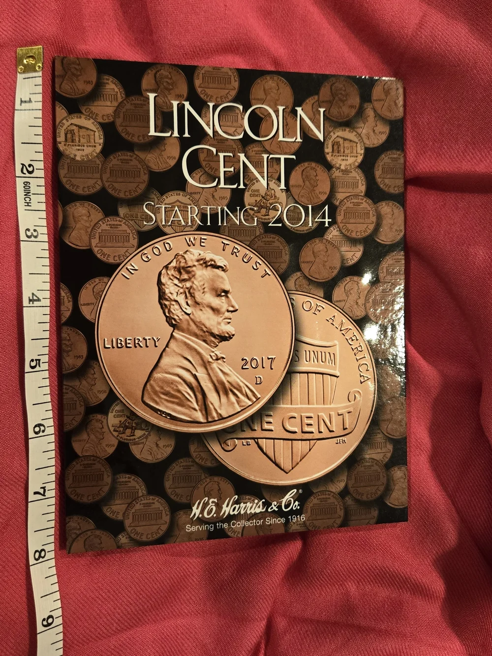 Whitman Penny Collector Book Starting 2014 - Brown & Black